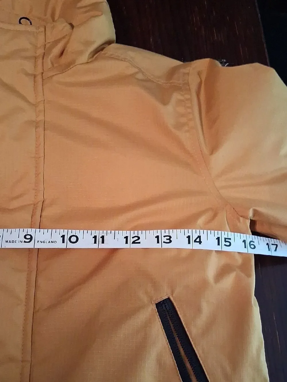 Old Navy Hooded Puffer Jacket - Mustard Yellow Little Boy's Size XS (5)